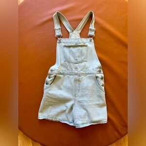Light wash Shortalls - Large